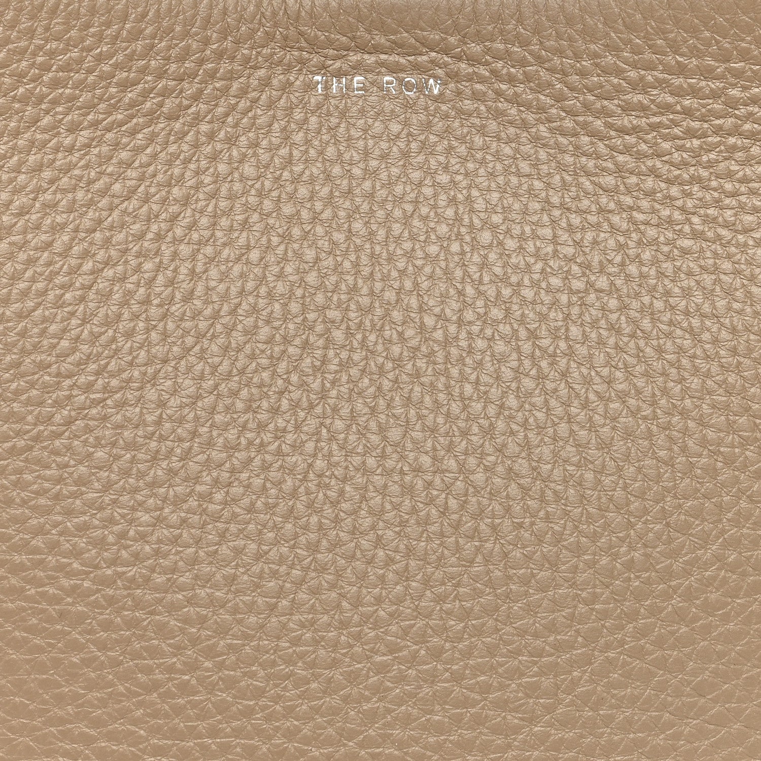 The Row Grained Calfskin Small N/S Park Tote Dark Taupe 7 of 9