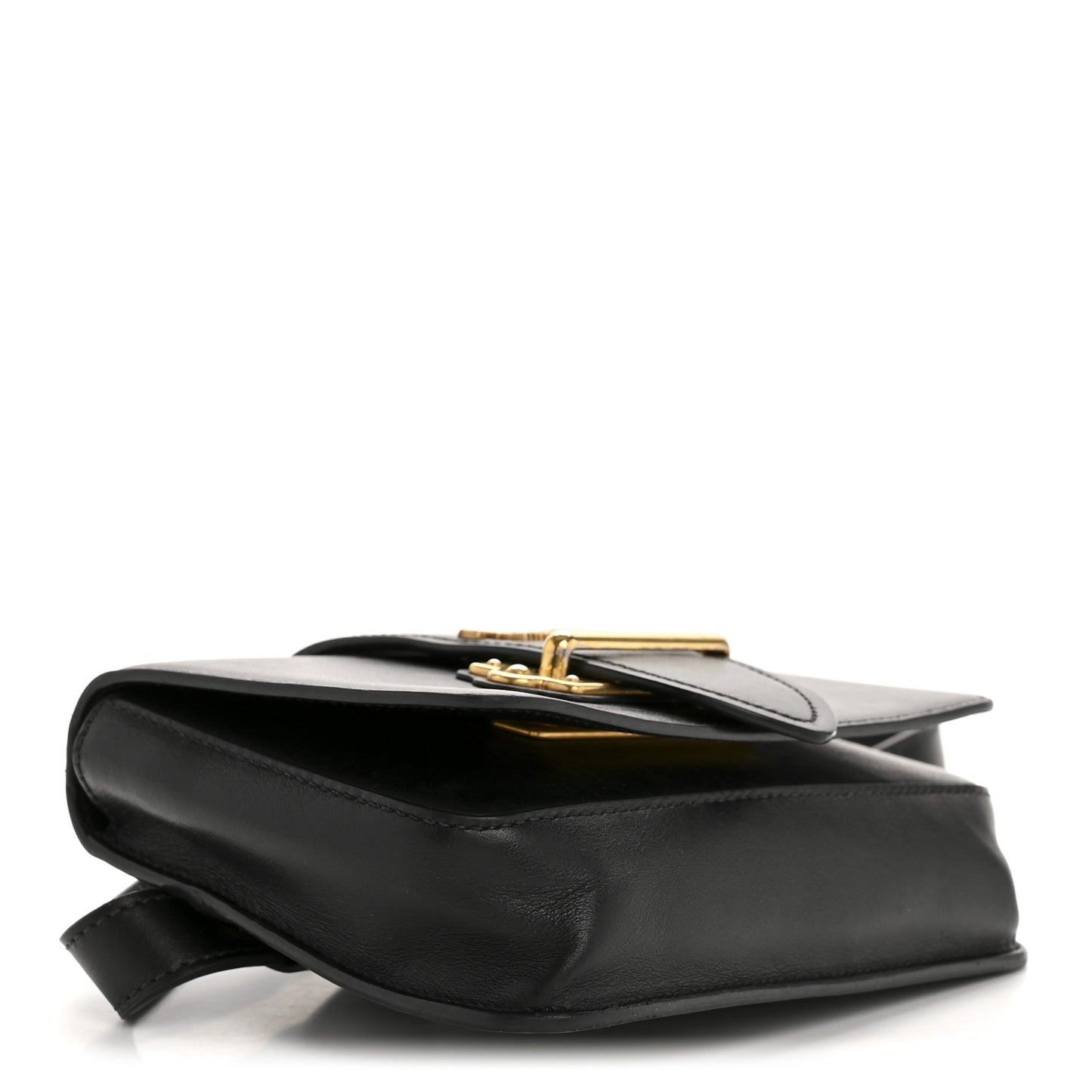 City Calf Cahier Belt Bag Black