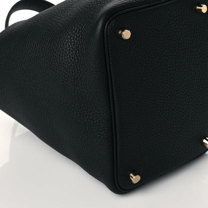 Hermes Taurillon Clemence Picotin Lock 18 PM Black 9 of 10