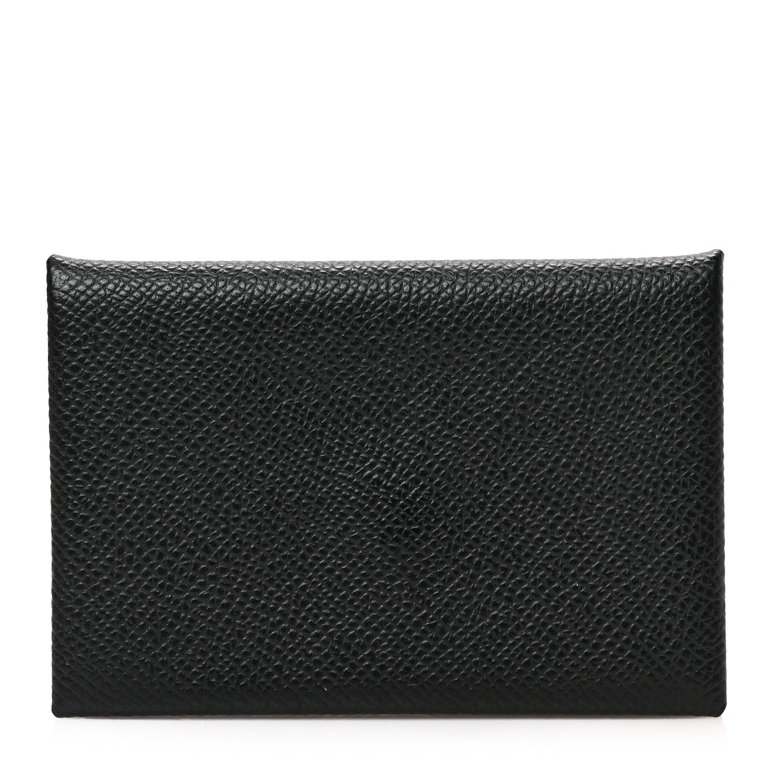 Hermes Epsom Calvi Card Case Black 1 of 6