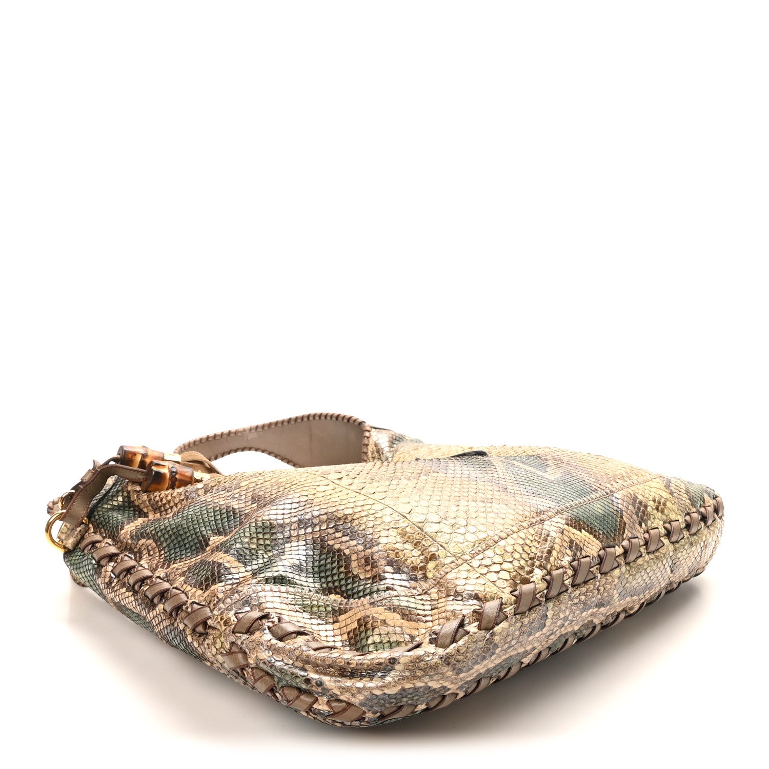 Gucci Snakeskin Large Jackie Shoulder Bag Multicolor 4 of 10