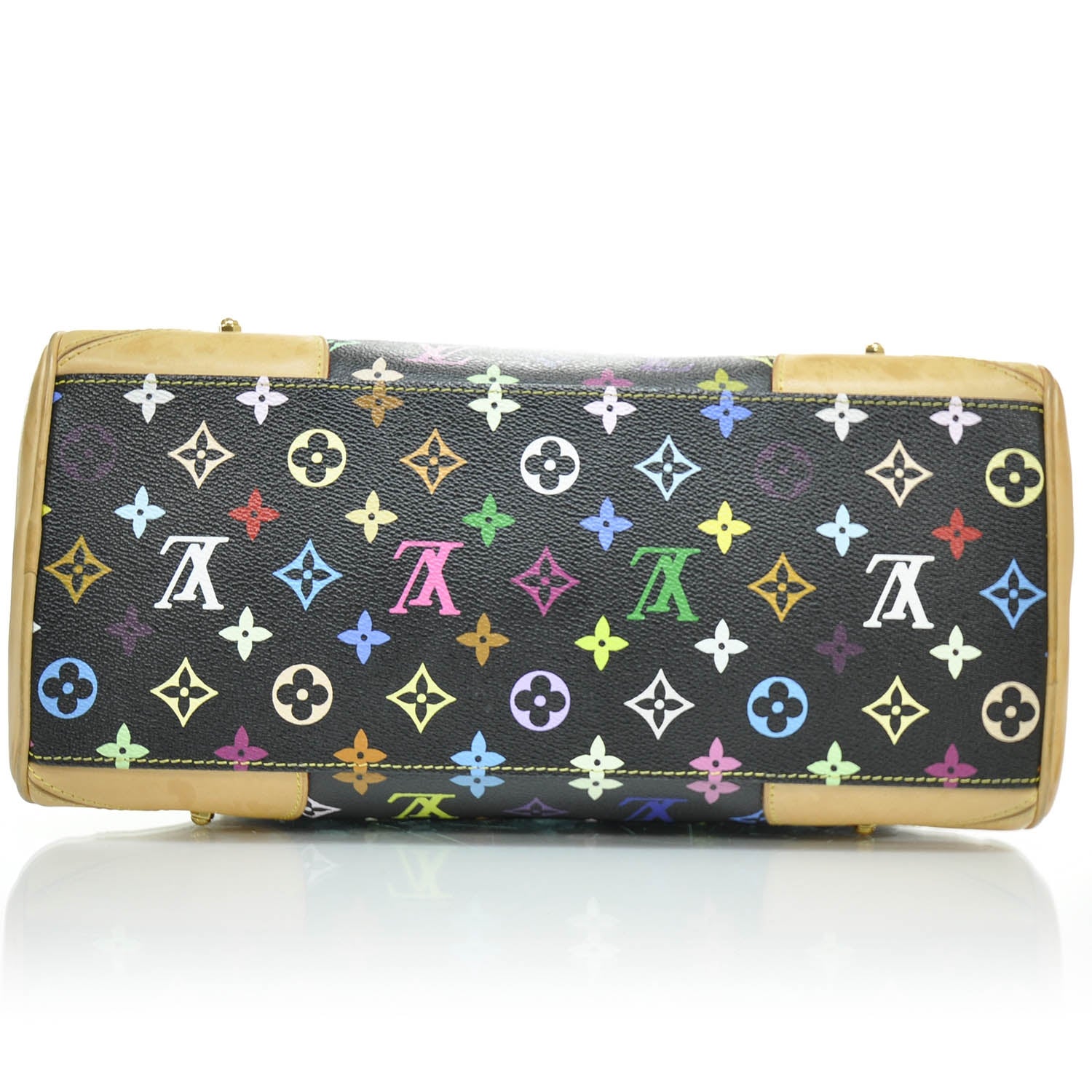 Louis Vuitton Monogram Multicolor Claudia Black 7 of 9