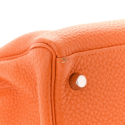 Hermes Togo Kelly Retourne 32 Orange 11 of 15