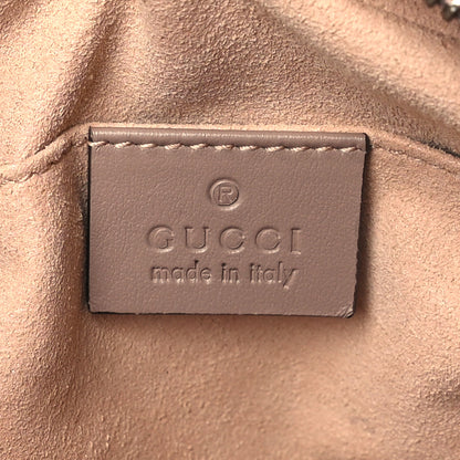Gucci Calfskin Matelasse Mini GG Marmont Chain Shoulder Bag Porcelain Rose 6 of 11