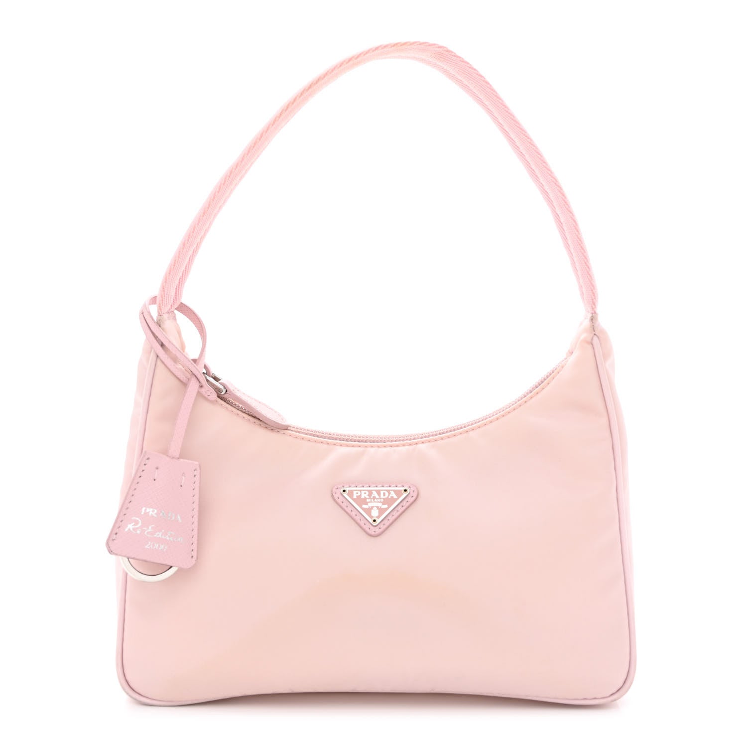 Prada Tessuto Nylon Mini Re-Edition 2000 Bag Alabastro 1 of 12