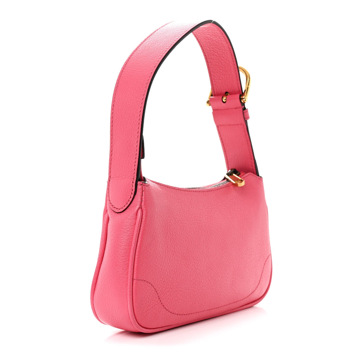 Goatskin Mini Aphrodite Shoulder Bag Rhodamine Pink