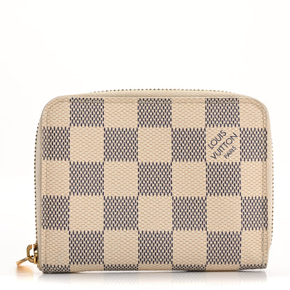 Louis Vuitton Damier Azur Zippy Coin Purse 1 of 14