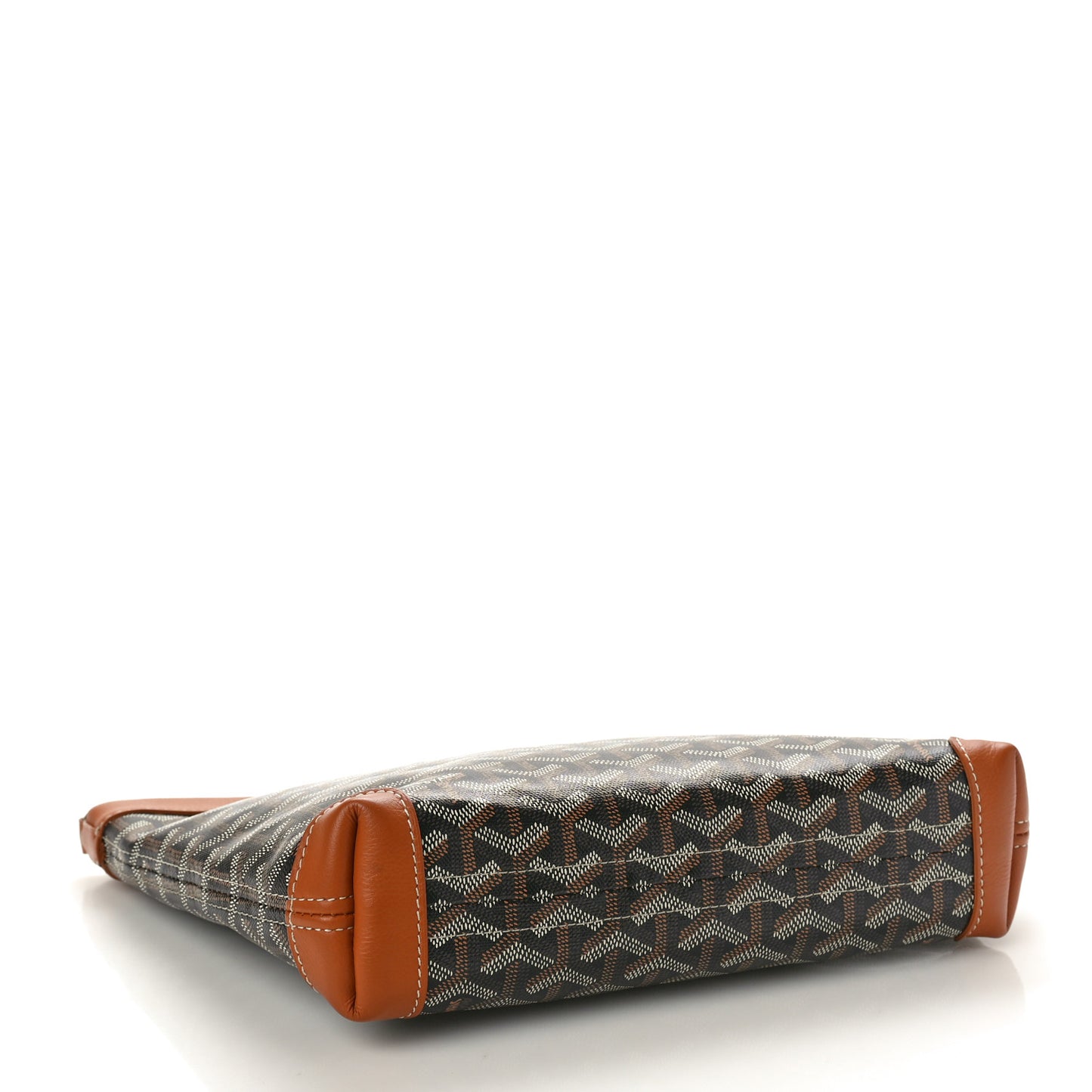 Goyardine Conti Pouch Black Gold