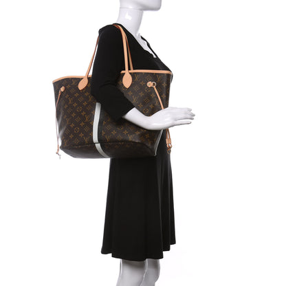 Louis Vuitton Monogram My LV Heritage Neverfull MM Black White 2 of 11