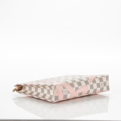 Louis Vuitton Damier Azur Tahitienne Toiletry Pouch 26 4 of 7