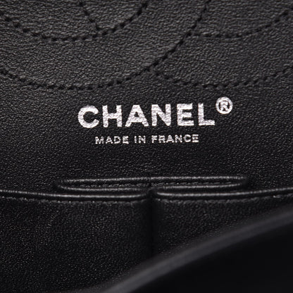 Chanel Sheepskin Chevron Quilted 2.55 Reissue 226 Flap So Black 7 of 11