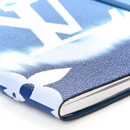 Louis Vuitton Monogram Escale Clemence Notebook Blue 9 of 11