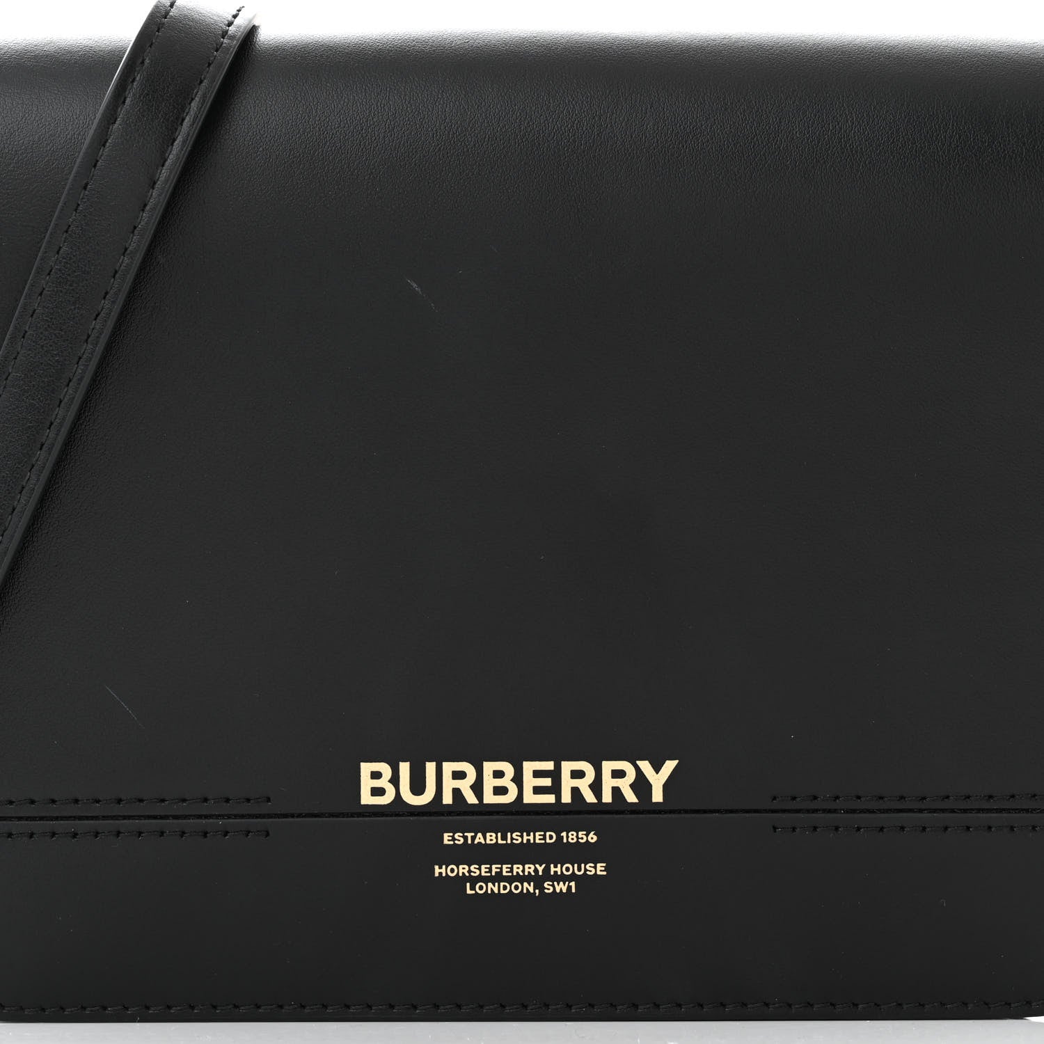 Burberry Smooth Calfskin Small Grace Bag Black 7 of 12