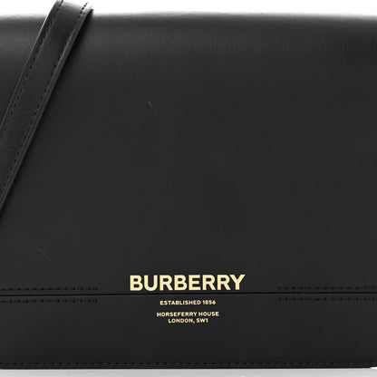 Burberry Smooth Calfskin Small Grace Bag Black 7 of 12