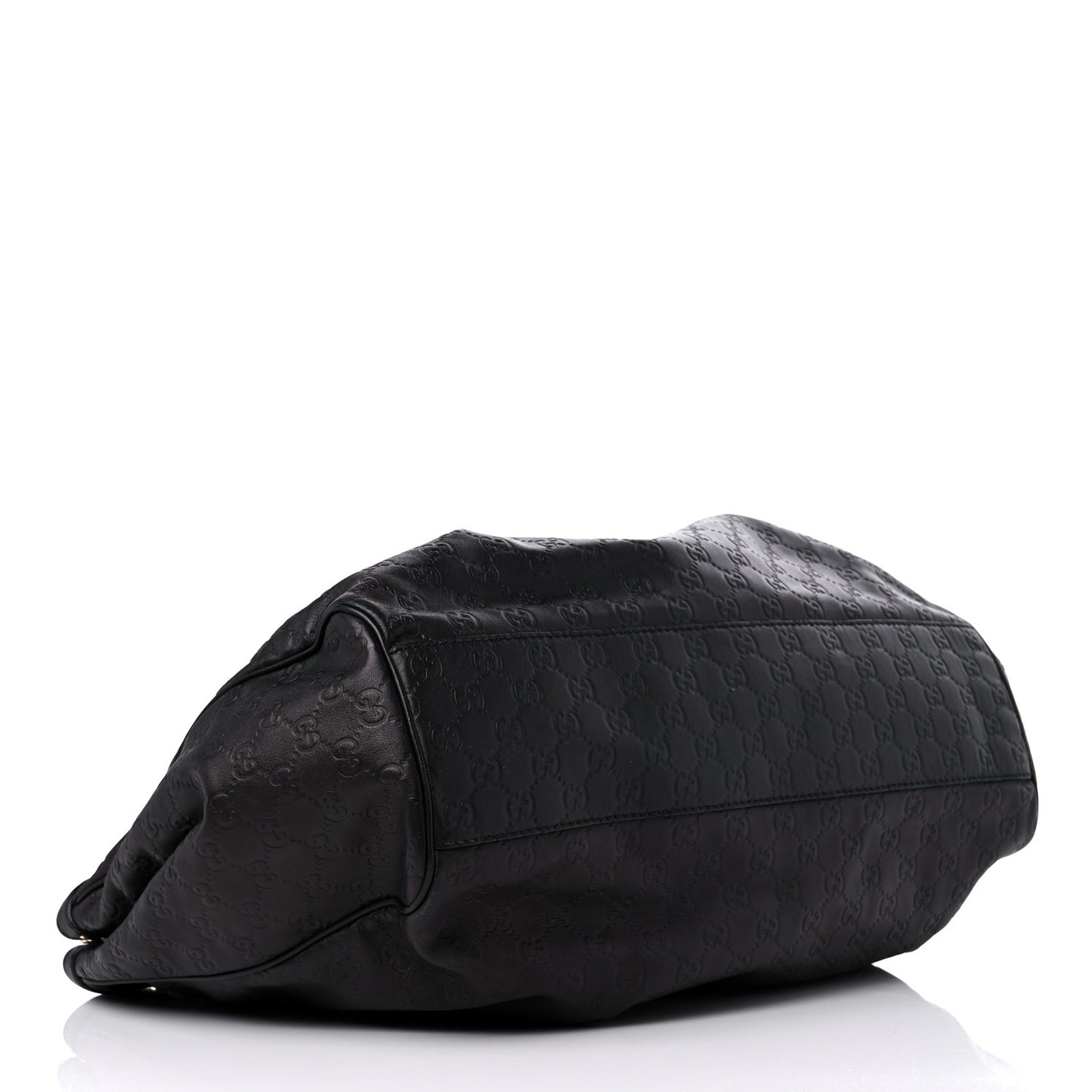 Guccissima Large Sukey Tote Black