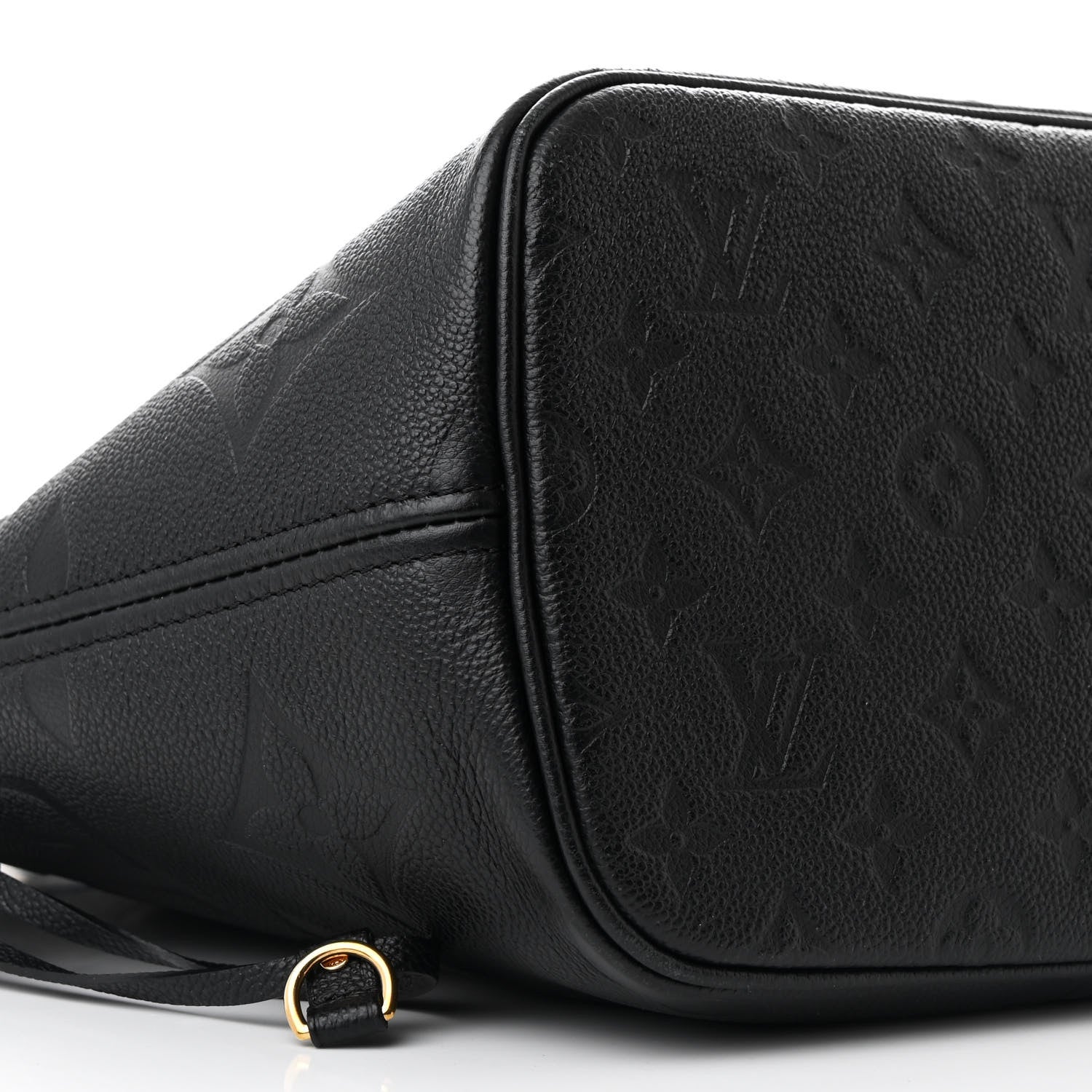Louis Vuitton Empreinte Monogram Giant Neverfull MM Black 8 of 9