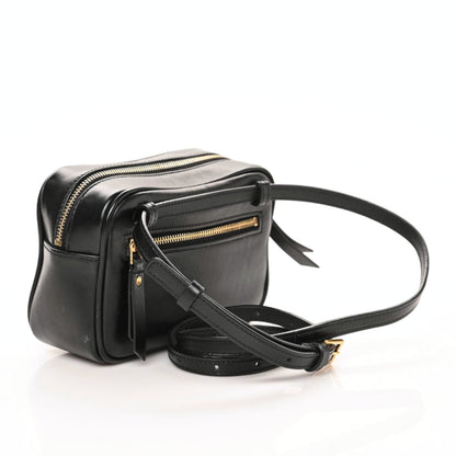 Saint Laurent Calfskin Matelasse Monogram Lou Belt Bag Black 3 of 8