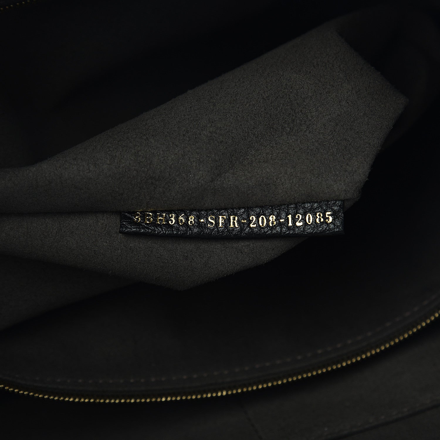 Fendi Cuoio Romano Selleria Medium FF Tote Black 6 of 14
