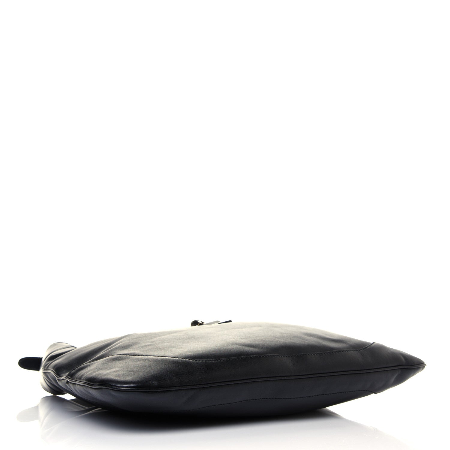 Gucci Calfskin Large Jackie O Bouvier Hobo Black 4 of 11