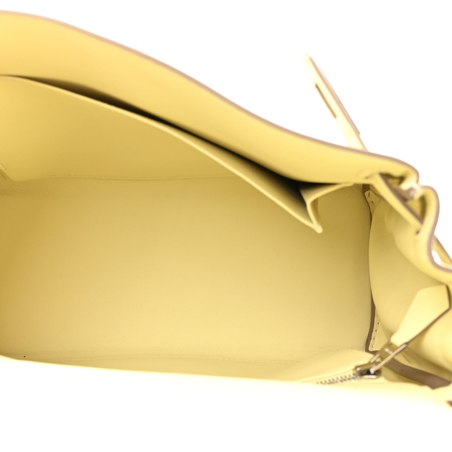 Hermes Swift Kelly Retourne 25 Jaune Milton 5 of 11