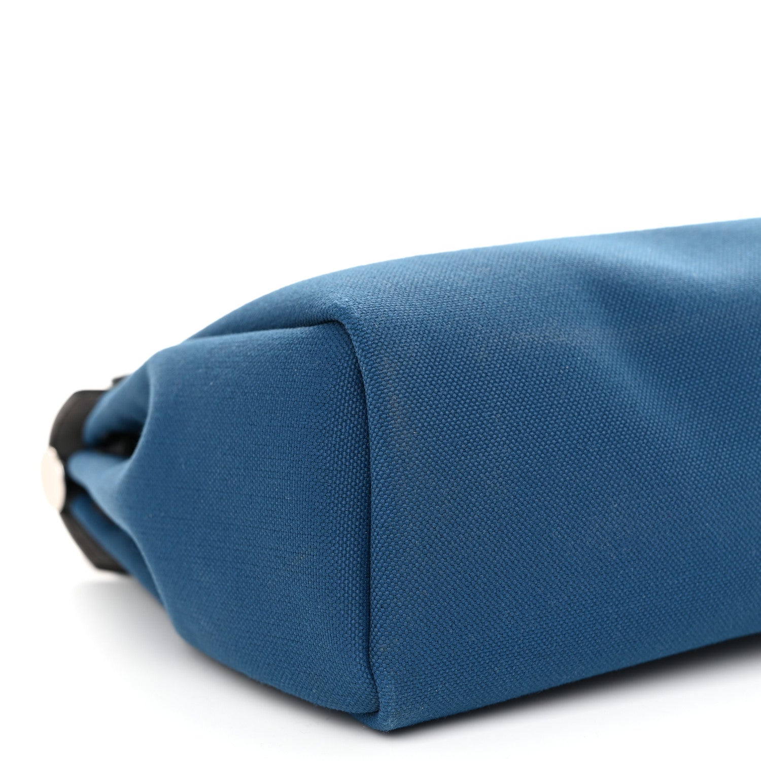 Hermes Toile Vache Hunter Herbag Zip Retourne 31 PM Black Blue De Malte 10 of 12