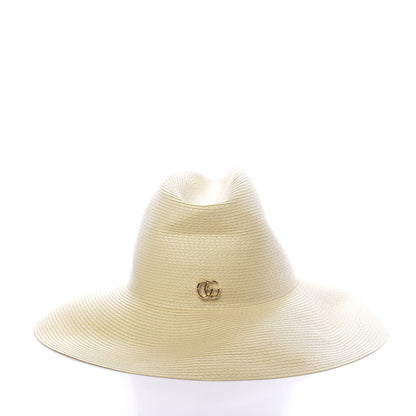 Gucci Raffia Double G Bucket Hat S Ivory 3 of 7