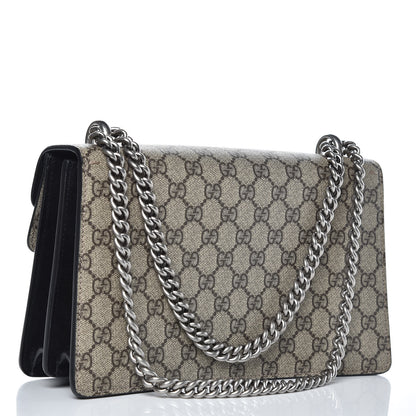 Gucci GG Supreme Monogram Small Dionysus Shoulder Bag Black 3 of 10