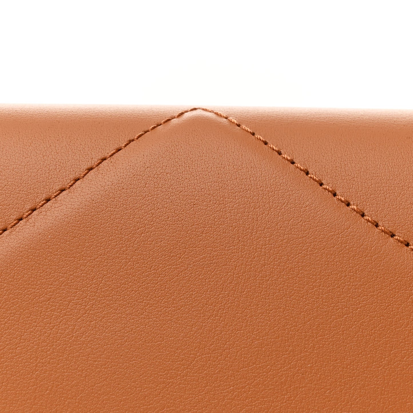 Visetos Mini Diamond Shoulder Bag Cognac