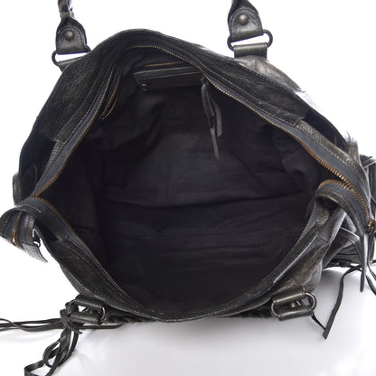 Balenciaga Agneau Classic Hardware City Anthracite 6 of 13