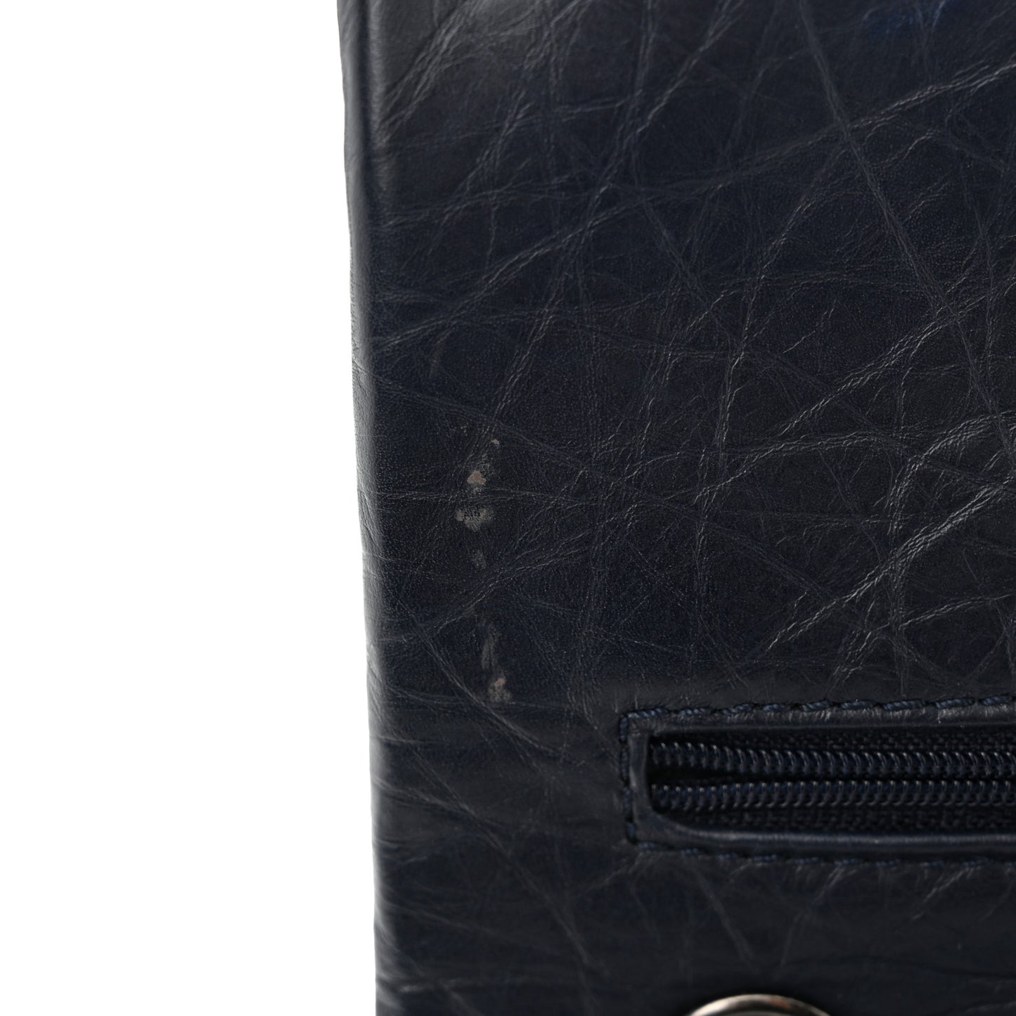 Aged Calfskin Quilted 2.55 Reissue 226 Flap Navy Blue