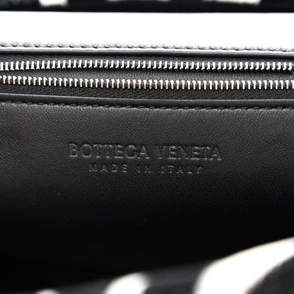 Bottega Veneta Tufted Zebra Clip Bag Black White 6 of 11