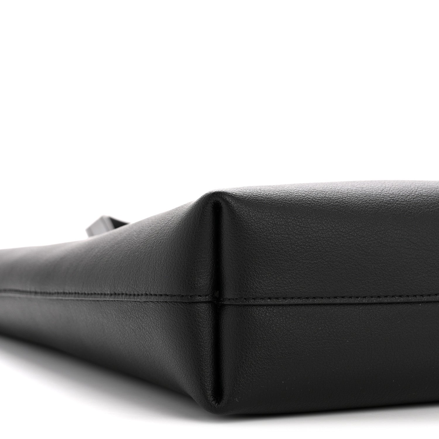 Saint Laurent Calfskin Toy Shopping Tote Black 9 of 12