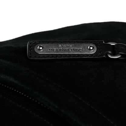 Saint Laurent Suede City Backpack Black 9 of 19