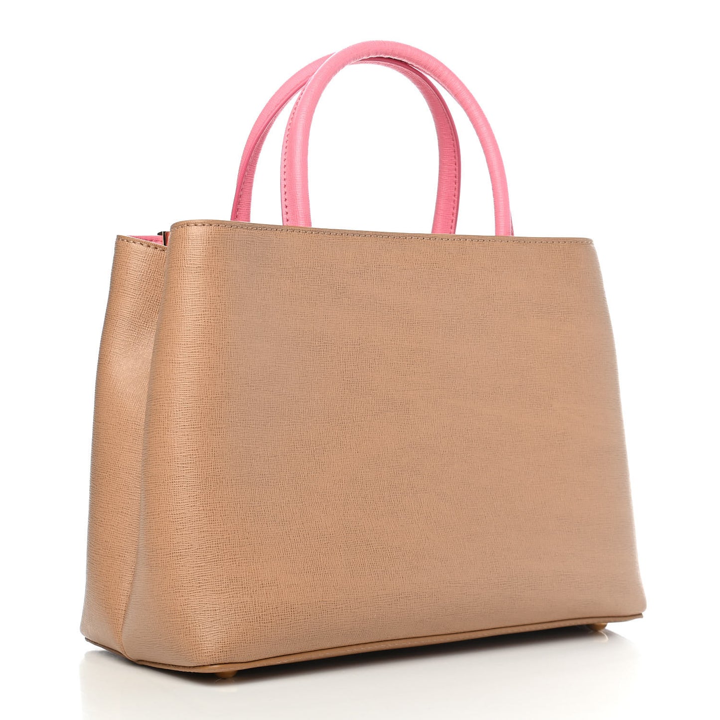 Vitello Elite Monster Petite 2Jours Tote Cuoio Lollypop Multicolor