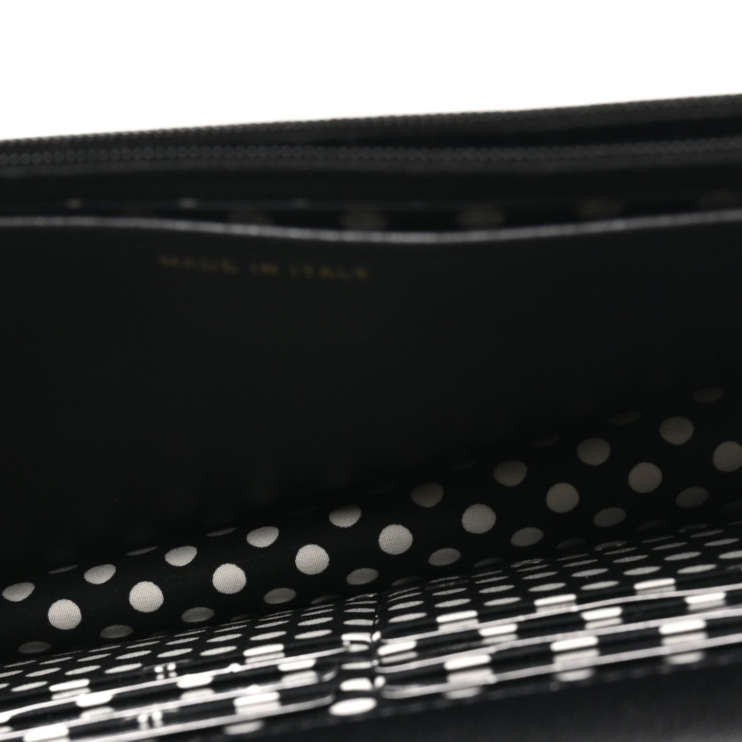 Lambskin Quilted Pearl CC Wallet on Chain WOC Black