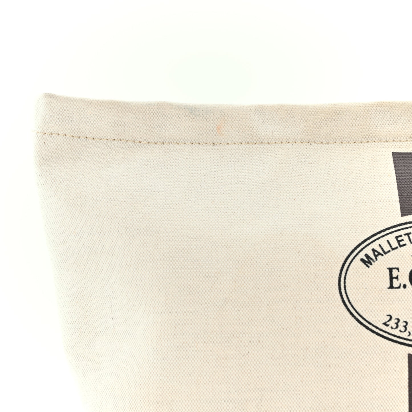 Canvas Necessaire Organizer Pouch Off White