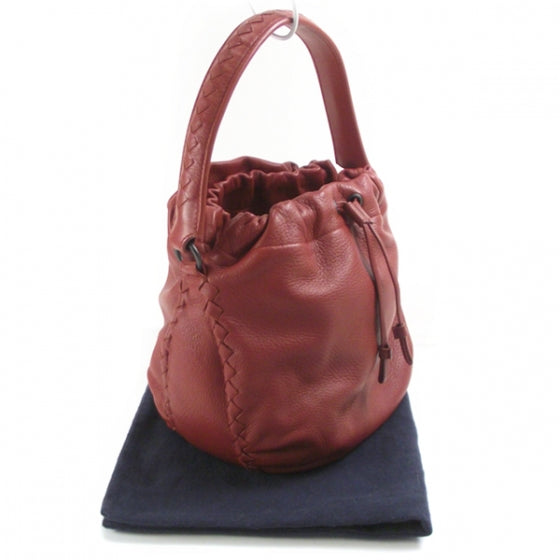 Leather Drawstring Bag