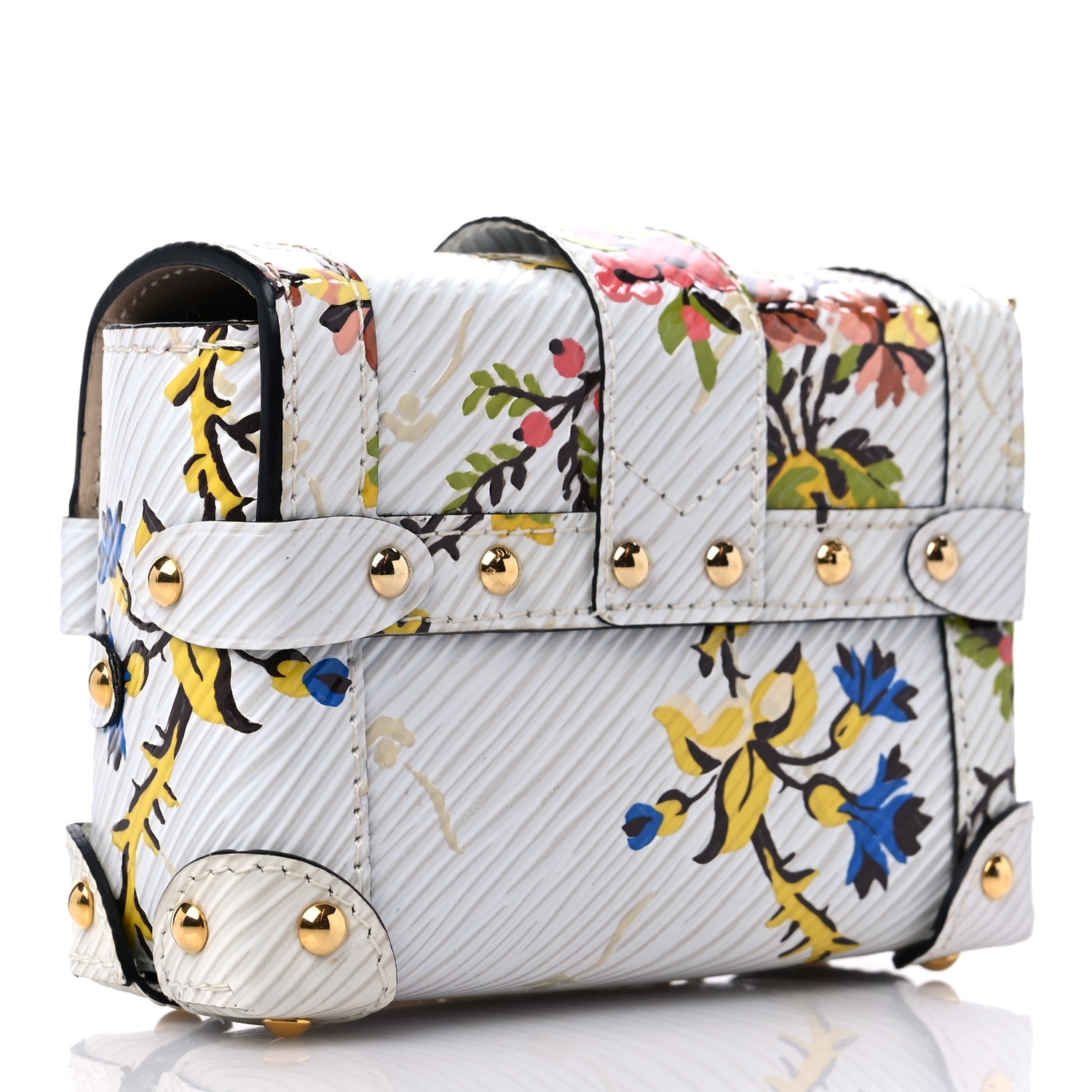 Louis Vuitton Epi Romantic Blossom Essential Trunk White 3 of 10