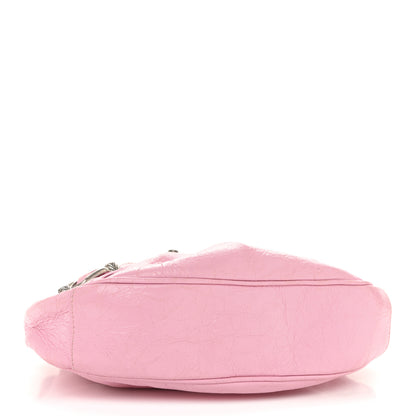 Balenciaga Agneau Arena Le Cagole Shoulder Bag XS Candy Pink 5 of 16