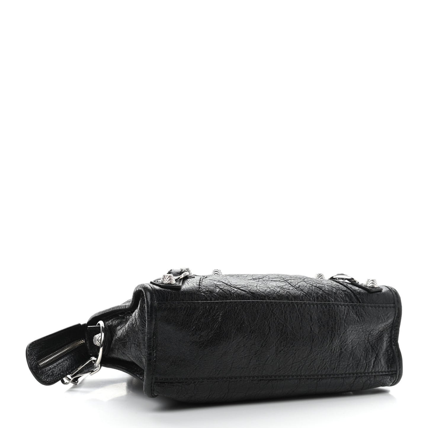 Agneau Giant 12 Silver Hardware Mini City Black