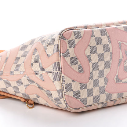 Louis Vuitton Damier Azur Tahitienne Neverfull MM 10 of 21