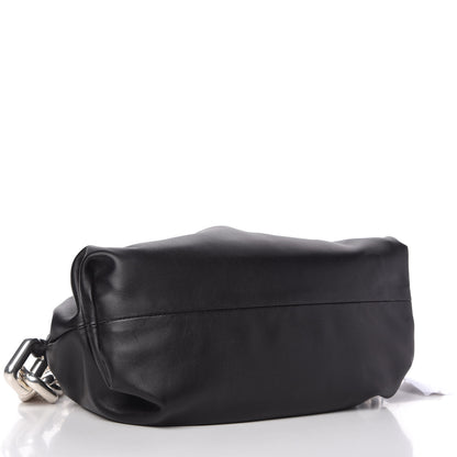 Bottega Veneta Calfskin The Pouch Chain Black 4 of 9