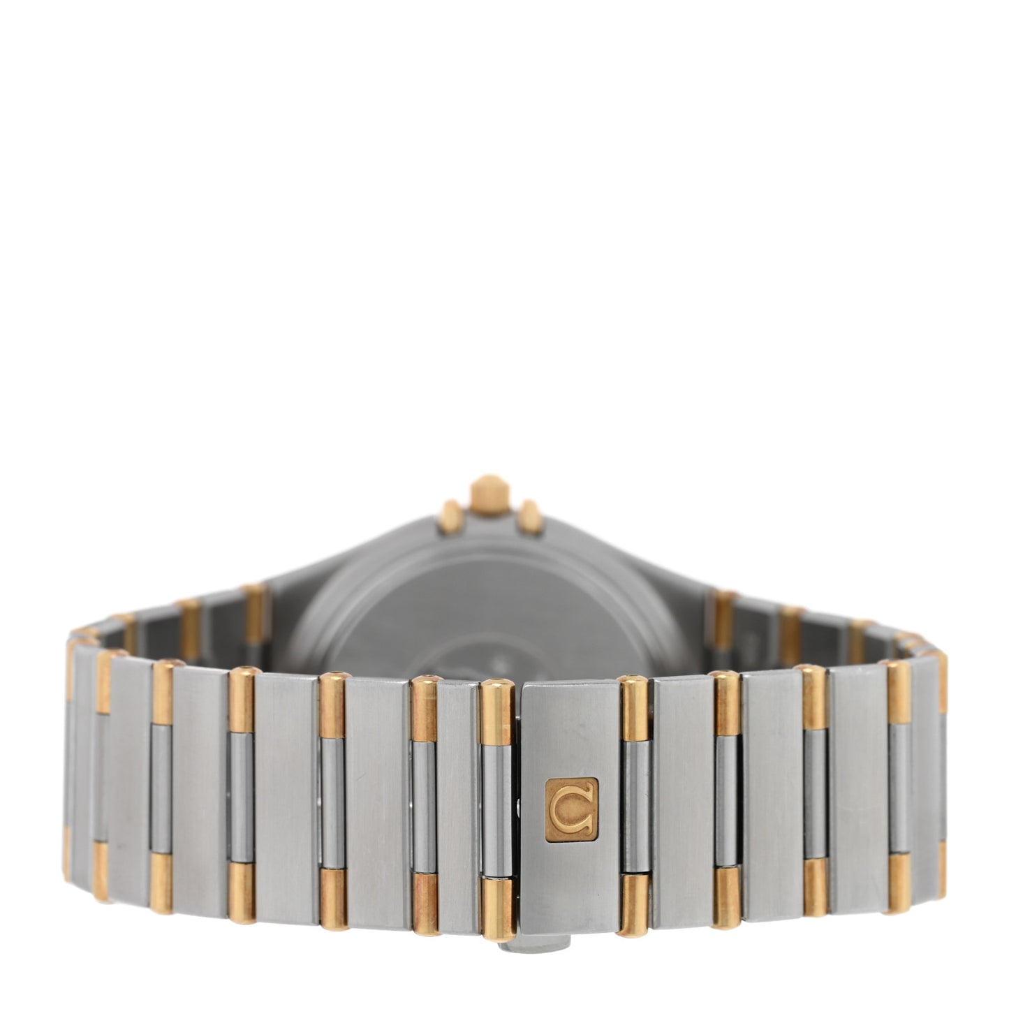 Stainless Steel 18K Yellow Gold 33mm Constellation Quartz Watch White 1312.30