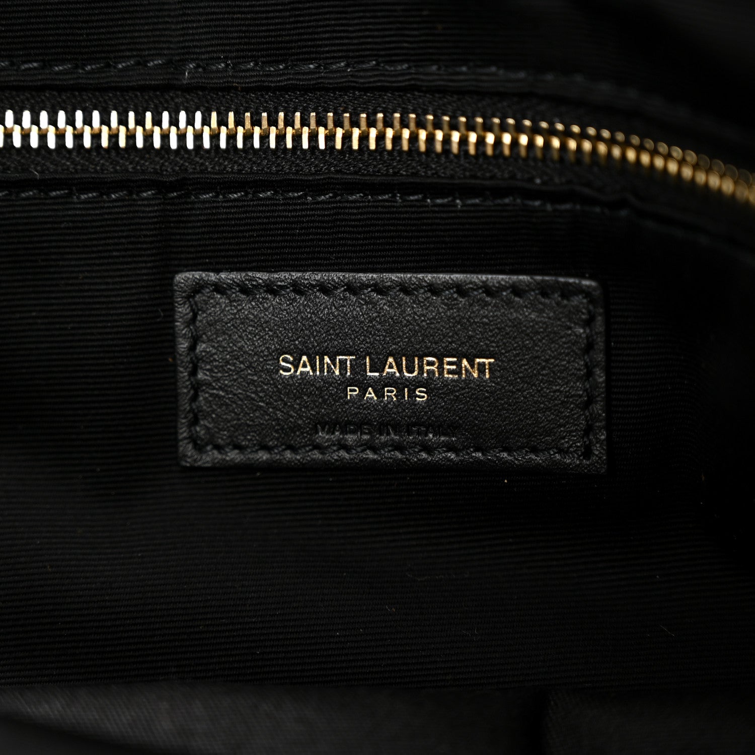 Saint Laurent Suede Shearling Quilted Le Pochon Natural Tan 6 of 12
