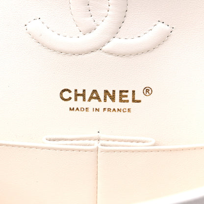 Chanel Caviar Quilted Small Double Flap White 6 of 10
