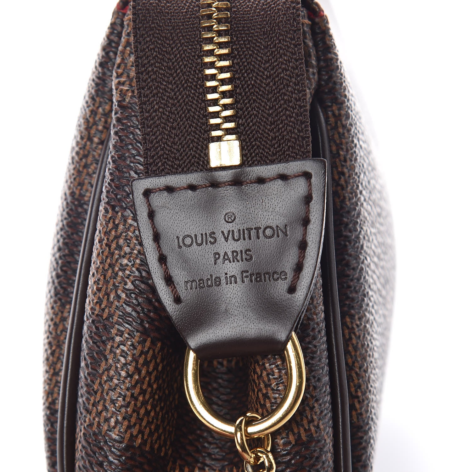 Louis Vuitton Damier Ebene Eva Clutch 6 of 9
