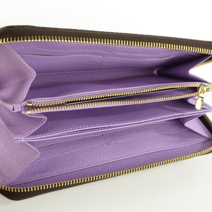 Louis Vuitton Damier Ebene Illustre Zippy Wallet Violet 6 of 8