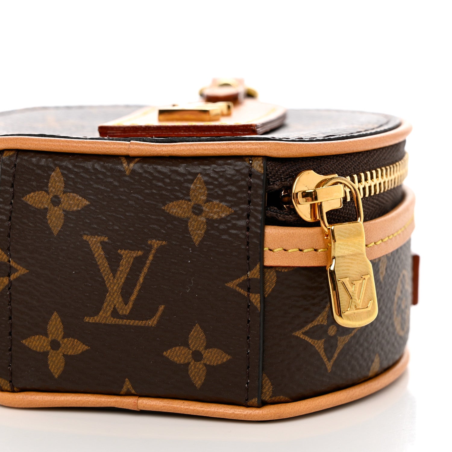 Louis Vuitton Monogram Boite Chapeau Necklace 9 of 10