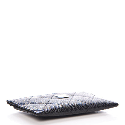 Chanel Caviar Quilted Card Holder Black 4 of 9