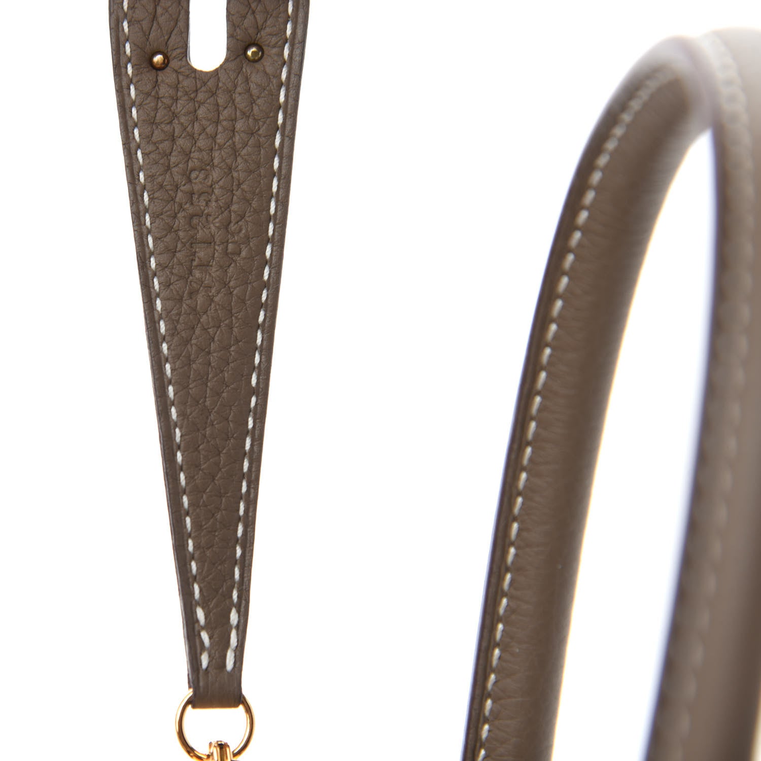 Hermes Taurillon Clemence Lindy 26 Etoupe 9 of 11